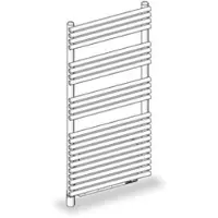 Zehnder forma Design-Elektroheizkörper ZF130650BH00000 LFE-90-050/IPS, 990 x 496 mm, brown Quartz