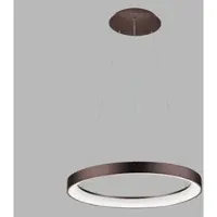 LED2 3273258 BELLA SLIM 58 P-Z, CF 48W 2CCT 3000K/4000K Pendelleuchte Kaffee