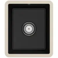 Villeroy & Boch Keramikspüle 332401J0, Subway 45 SU Unterbauspüle - inkl.