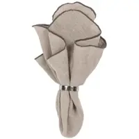 Broste Copenhagen Gracie Leinenserviette 45 cm x 45 cm