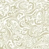 Mank Cocktail-Serviette - Lias in Champagner-Braun, 25 x 25 cm, 50 Stück - Ornamente stoffähnlich