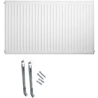 Buderus Logatrend VC-Profil.2 Ventil-Heizkörper H 300 mm L 800 mm Typ 33 - 893/569 Watt - Linksanschluss
