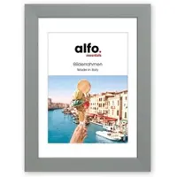 Alfo. Amalfi 13x18 cm, grau Holzrahmen