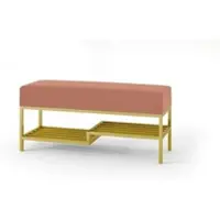 Möbel Kraft Polsterbank ¦ rosa/pink ¦ Maße (cm): B: 100 H: 45
