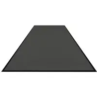 M&A Matting Schmutzfangmatte Colorstar, dunkelaschgrau, waschbar 7460150300150-C62 , Maße (B x T): 150 x 300 cm, glatter Rücken