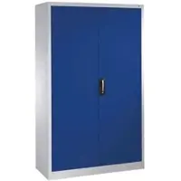 OTTO Office Stahlschrank mit Flügeltüren 120 x 195 cm blau, 120x195x40 cm
