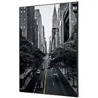 SHOWDOWN Textile Wanddekoration New York Manhattan Mehrfarbig Aluminium