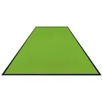 M&A Matting Schmutzfangmatte Colorstar, lime grün, waschbar, glatter Rücken 7460115240150-C14 , Maße (B x T): 115 x 240 cm