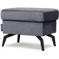 Konsimo Hocker Cordi ¦ grau ¦ Maße (cm): B: 56 H: 43