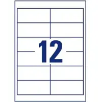 Dundee Etiketten D585101 weiß 97,0 x 42,3 mm