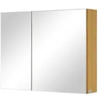 Wohnwert Spiegelschrank Capri ¦ holzfarben ¦ Maße (cm): B: 90 H: 70 T: 18.0