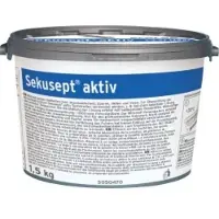 Ecolab Sekusept aktiv Instrumentendesinfektion, Aktive Reinigung und hochwirksame Desinfektion, 1,5 kg - Eimer mit Messbecher (1 Kt. = 4 Eimer)