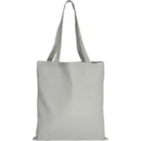 TEXXILLA Baumwolltasche CLASSIC mit zwei langen Henkeln und Ihrem Wunschmotiv, hellgrau