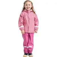 Didriksons Slaskeman, Regenanzug, Junior, rosa