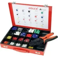 Holex Crimp-Set Aderendhülsen, inklusive Crimpzange