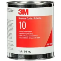3M Scotch-Weld Lösemittelklebstoff auf Polychloroprenbasis 10, Gelb, 5 l
