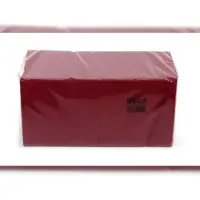 Hypafol Tafel-Servietten, bordeaux, 3-lagig, 33 x 33 cm, Inhalt 250 Stück