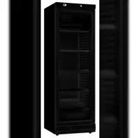 Chefgastro Kühlschrank Topo | 1 Glastür | 382L | Keine Canopy | HxBxT 185x59,5x65cm + Geschirrtuch