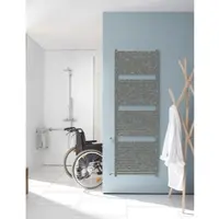 Zehnder toga austausch Design-Heizkörper ZT100450A3N5030 TG-120-050-50-R, 1148 x 500 mm, grey Aluminium
