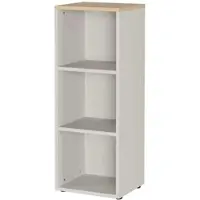 Möbel Kraft -Werke Regal »Office Serie« 3 OH schmal Kaschmir/Lindberg-Eiche, 45x120x40 cm