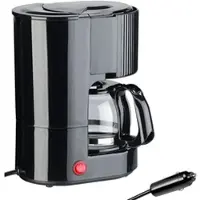 Rosenstein & Söhne Kfz-Filterkaffee-Maschine, bis zu 3 Tassen, 650 ml, 12 Volt, 170 Watt