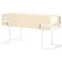 Möbel Kraft Polsterbank ¦ creme ¦ Maße (cm): B: 100 H: 42
