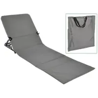 Gravidus Strandliege Klappliege Strandmatte Garten Strand Liege Matte Klappbar