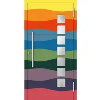 Haustuerenland.de Aluminium Haustür RC2 "JOYCE" 78 mm Wunsch-RAL-Farbe außen öffnend DIN rechts