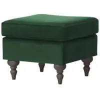 Sofa.de Hocker Cozy , grün , Maße (cm): B: 55 H: 44 T: 55.0