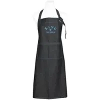 PAD Denim Küchenschürze 80x70cm king-black