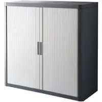 PaperFlow easyOffice Rollladenschrank »easyOffice« 110 x 104 cm grau, 110x104x41.5 cm