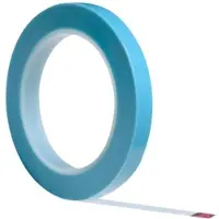 3M Scotch Hochtemperatur-Farblinienband 4737 T, Blau, transparent, 6,4 mm x 33 m, 0,13 mm