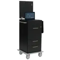 Novocal GmbH Laptopwagen LAW4210-A , Maße (B x T x H): 57 x 57 x 108,5 cm, LAW4210-A