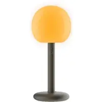 Grau Fire Table LED-Tischleuchte-Black Brass