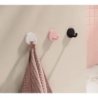 BarbieTM x HEWI Einzelhaken Set ICONIC B477.005 3er, jew. 1 Stück in rosa, weiß, schwarz