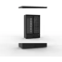 A&S polarny Gastro Tiefkühlschrank Gefrierschrank Eisschrank Tiefkühler 1250 L -18/-22°C