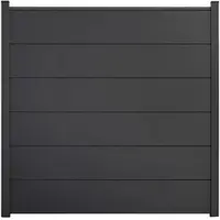 MR-Zaun Nova PVC-Steckzaun quadratisch, Anthrazit