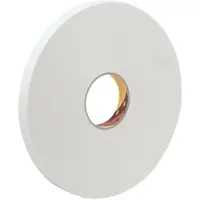 3M PE-Schaumstoff-Klebeband mit Acrylat-Klebstoff 9539, Weiß, 19 mm x 66 m, 0,8 mm