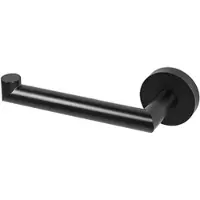 BRILLANTBAD BARK Papierrollenhalter Messing Schwarz Links ohne Deckel 170x55x70 mm für Bad & WC >> zum Bohren oder Kleben*