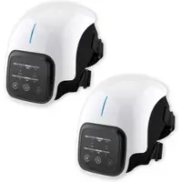 Newgen medicals 2er-Set Akku-Knie-Massagegeräte, Infrarot-Tiefenwärme, LED-Touchscreen
