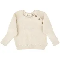 Sterntaler Safari Pullover mit Mitwachsbündchen, natur, 68