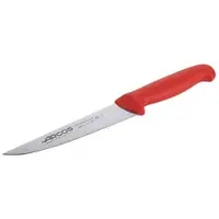 Contacto Tranchiermesser 15 cm, rot HACCP