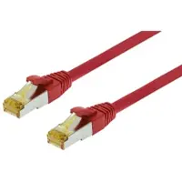 TTL NETWORK TTLan Patchkabel UltraFlex Cat. 6A ISO/IEC, S/FTP (PiMF), hochflexibel, halogenfrei, rot, 10,0 m