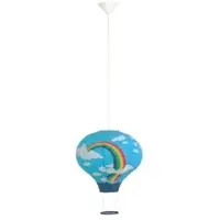 Brilliant Pendelleuchte Rainbow Blau E27 Ø37cm ohne Leuchtmittel