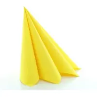 Sovie HORECA Serviette Gelb aus Linclass Airlaid 40 x 40 cm, 5x50 Stück