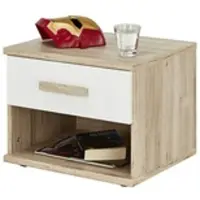 Sconto Nachtkommode Cariba ¦ holzfarben ¦ Maße (cm): B: 46 H: 38 T: 40.0