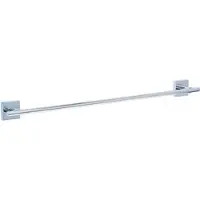 Nie wieder Bohren nwb Badetuchstange Pro 030 P03206 chrom, mit Befestigungstechnik zum Kleben