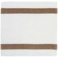 Feiler Handtücher Exclusiv mit Chenillebordüre Seiftuch 30x30 cm | safari - braun