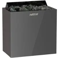 Harvia QUBIC BlackSteel Saunaofen ohne Steuerung,8,0 kW Leistung