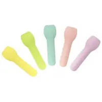 Vegware Eislöffel (einzeln verpackt) Tutti Frutti aus Papier 90 mm Karton (2.000 Stück)